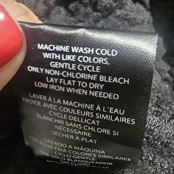 NEW Disney Nightmare Before Christmas Fleece Sweatshirt Womens XS Embroidered - Picture 9 of 9